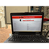 A photo of CTC's complimentary Signal Conditioner Software running on a laptop.