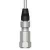 A render of a CTC A2NG grounded connector on a generic CTC top exit condition monitoring sensor.