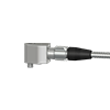 A render of a CTC JQ2N grounded connector on a generic mini size side exit accelerometer.