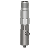 A render of a CTC top exit accelerometer mounted on a CTC MH134-6A mounting pad with straight Zerk grease fitting adapter