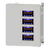 A render of a PXD100 Series Enclosure without a stack light.