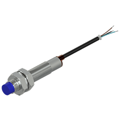 A CTC IN100 inductive proximity sensor for shaft rotational speed measurements.