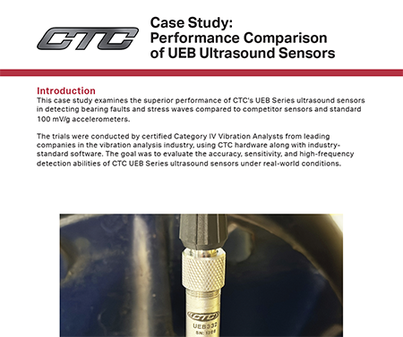 UEB Ultrasound Sensor Performance Comparision