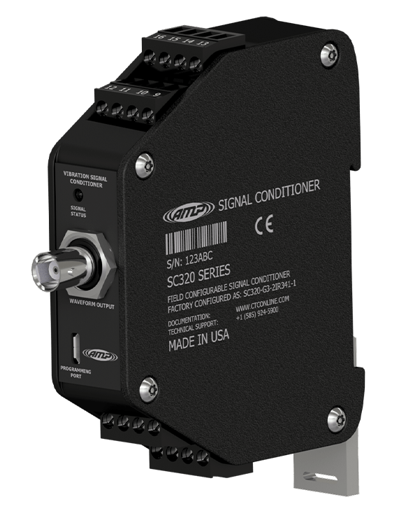 A render of a CTC AMP Line SC320 Series signal conditioner