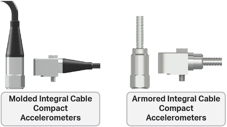Integral Cable Compact Accelerometers
