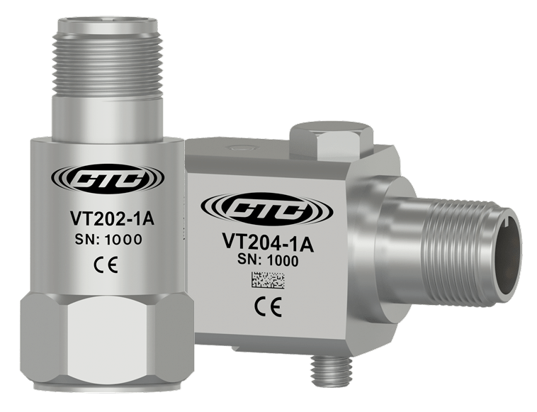 A render of CTC's standard size VT202 top exit sensor and VT204 side exit sensor