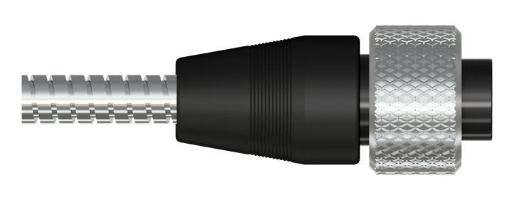 A render of CTC A2A polycarbonate molded connectors