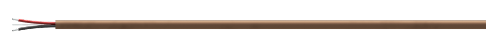 CTC CB124 low smoke, zero halogen cable with tinned leads and brown LSZH jacket.