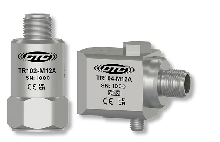 Stainless Steel, top exit and side exit, M12 standard size dual output RTD sensors