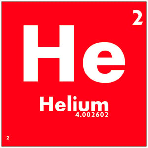 Helium Element - Periodic Table