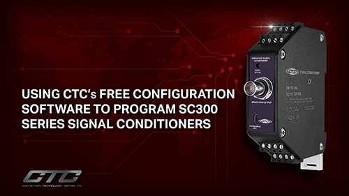 How to Use CTC's FREE SC Configuration Software