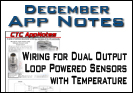 Wiring for Dual Output Loop Powered Sensors with Temperature