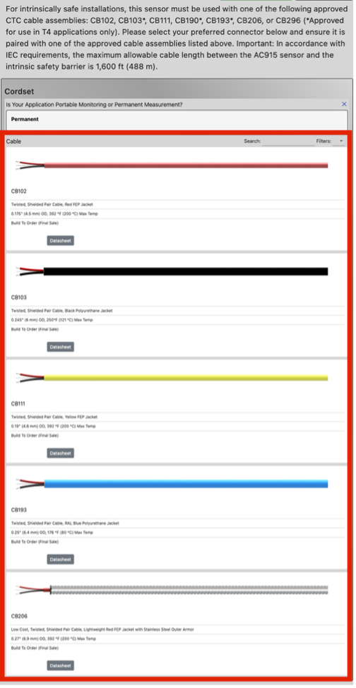 CTC Hazardous Rated Cabling Cable Wizard Screenshot 7