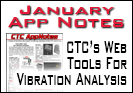 CTC's Web Tools for Vibration Analysis