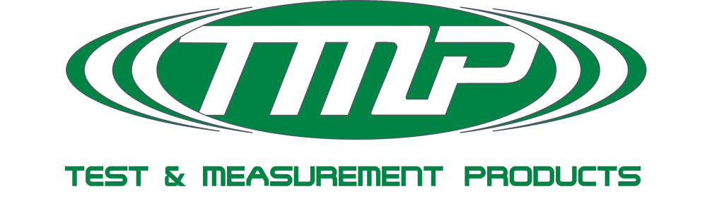 Green TMP Product Line with Test and Measurement Products tagline underneath