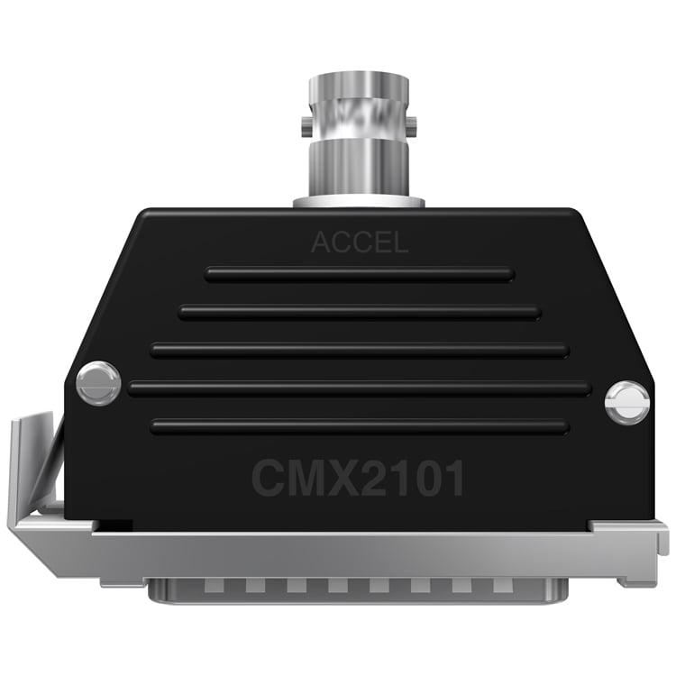CTC&#x27;s CMX2101 black Data Collection Connector with meteal BNC connector on top