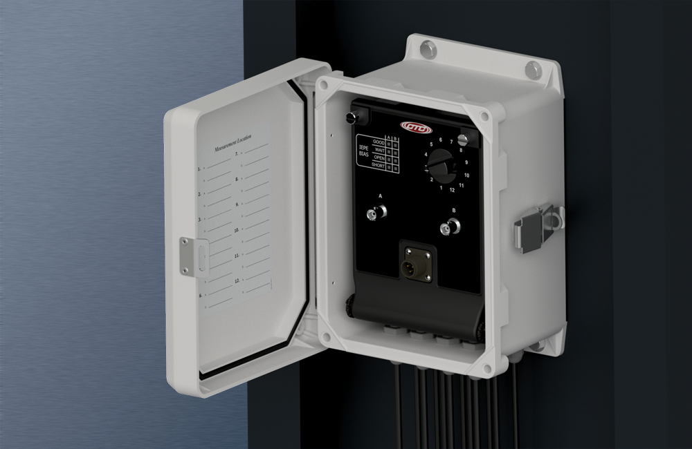 A junction box can benefit from the safety and accessibility advantages of permanently mounted sensors but avoid the upfront cost of a complete continuous monitoring program.