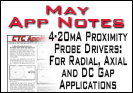 4-20mA Proximity Probe Drivers: For Radial, Axial and DC Gap applications