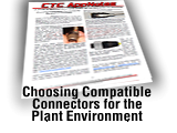 Choosing Compatible Connectors for the plant environment