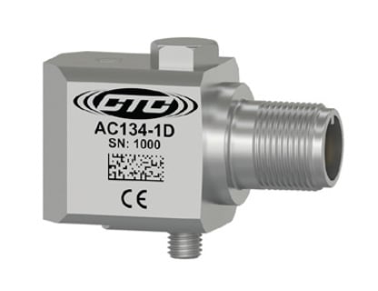a stainless steel, standard size, side exit AC134 condition monitoring sensor