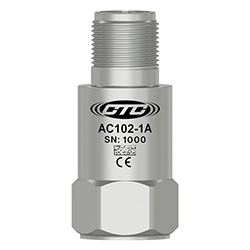 AC102-1A general purpose top exit accelerometer render