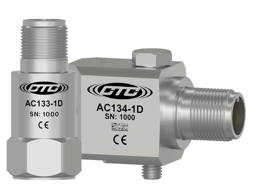 A render of CTC's AC133 standard size top exit sensor and AC134 standard size side exit sensor.