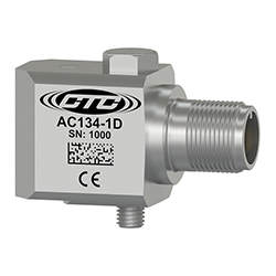 AC134 standard size side exit industrial accelerometer
